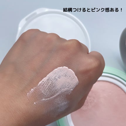 ティーツリーデイデイトーンアップサンクッション/NOWATER/日焼け止めローションを使ったクチコミ(6枚目)