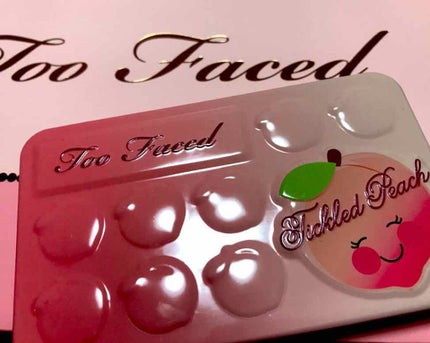 ティックルドピーチ ミニ アイシャドウ パレット/Too Faced/アイシャドウパレットを使ったクチコミ(1枚目)