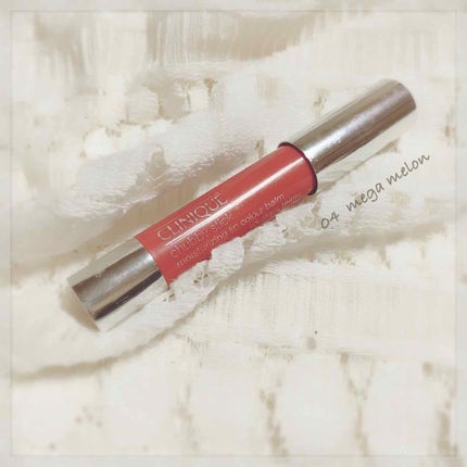 チャビー スティック モイスチャライジング リップ カラー バーム/CLINIQUE/口紅を使ったクチコミ(1枚目)