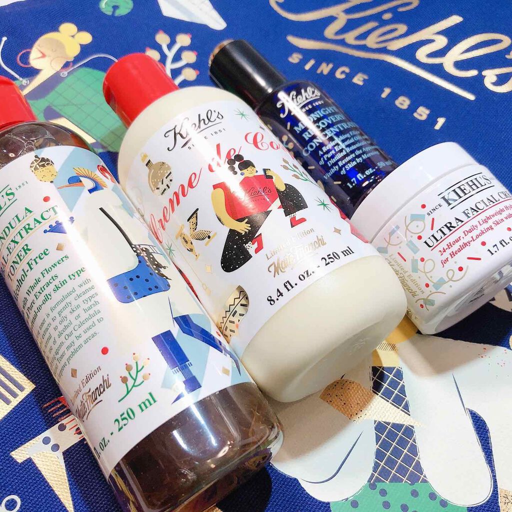 キールズ ミッドナイトボタニカル コンセントレート/Kiehl's/フェイスオイルを使ったクチコミ(3枚目)