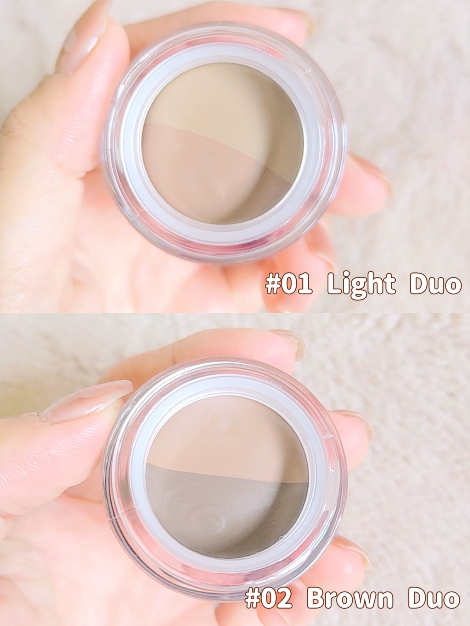 ブロウライナー 01 ライトデュオ/BLING GLOW/その他アイブロウを使ったクチコミ（3枚目）