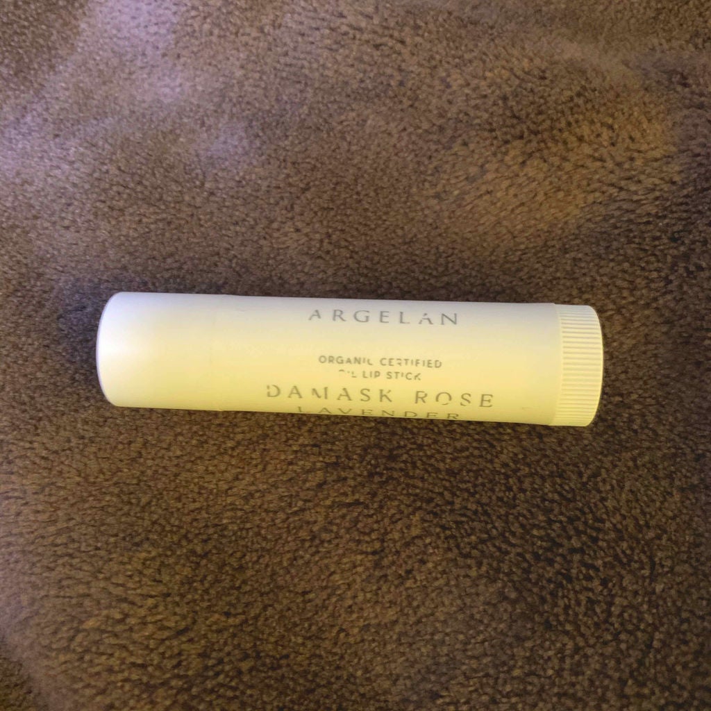 オイル リップスティック ダマスクローズ&ラベンダー/アルジェラン/リップクリームを使ったクチコミ(1枚目)