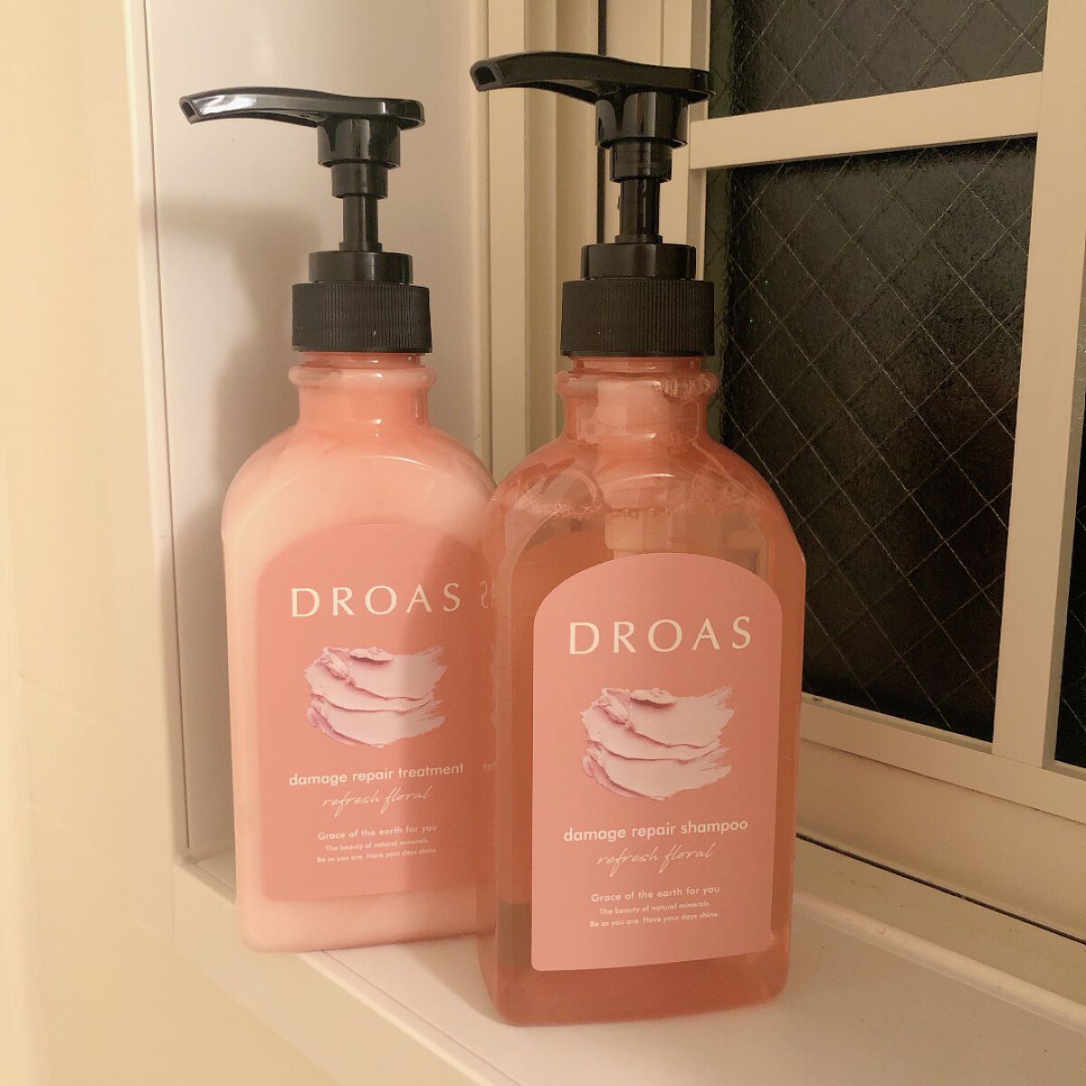 ダメージリペアシャンプー/トリートメント/DROAS/市販シャンプーを使ったクチコミ（1枚目）