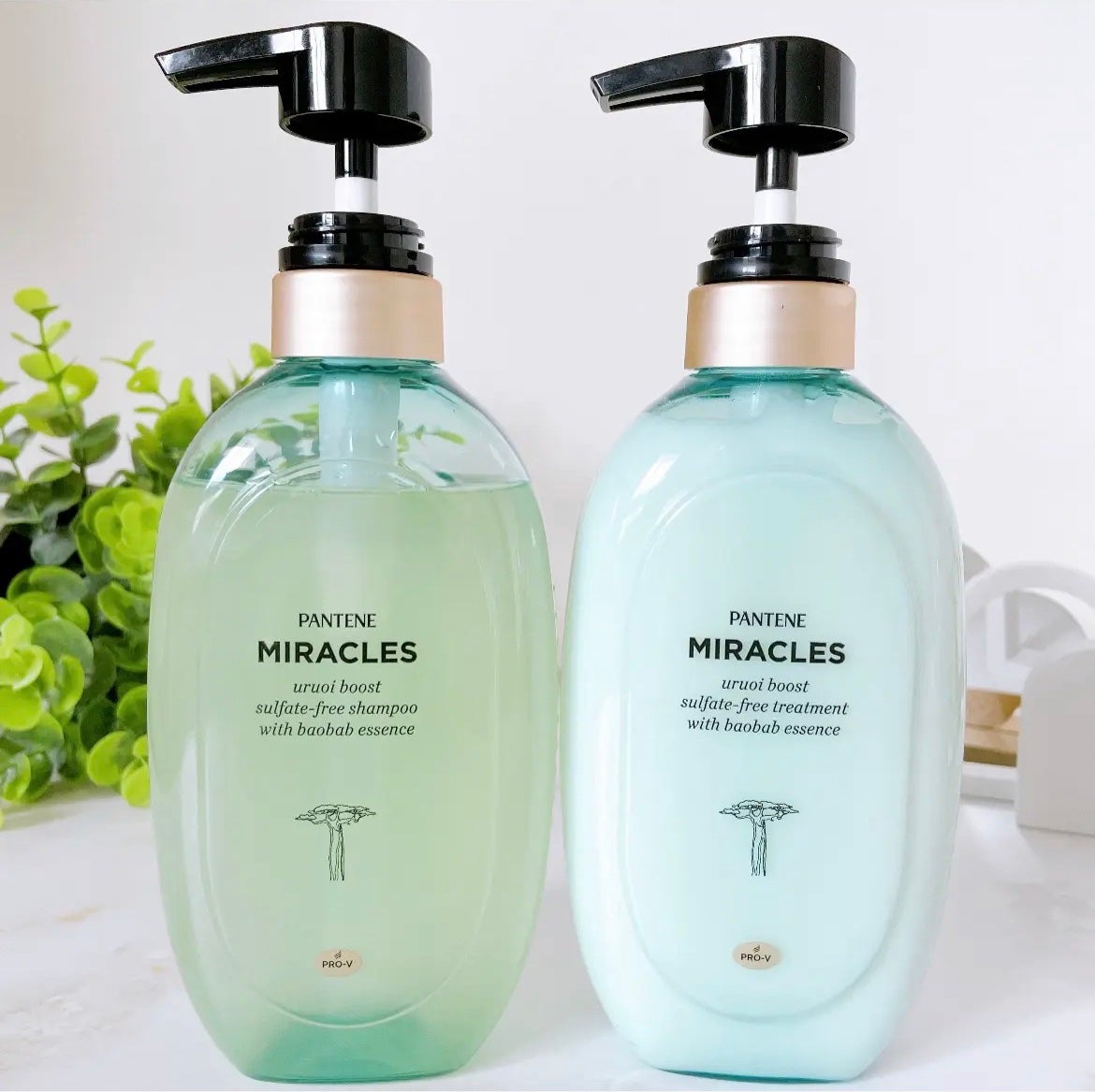 ミラクルズ うるおいブースト シャンプー/トリートメント/パンテーン/市販シャンプーを使ったクチコミ(1枚目)