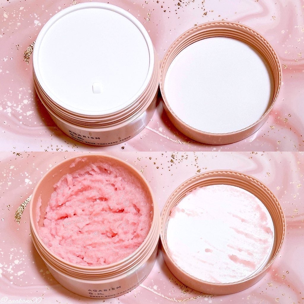 Q+Me スウィート ボム タラソ スクラブ/AGARISM/バストケア・ヒップケアを使ったクチコミ(2枚目)