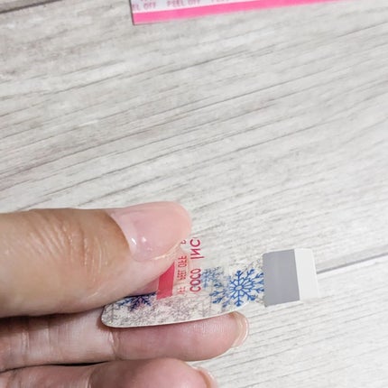 INCOCO インココ マニキュアシート/インココ/ネイルシールを使ったクチコミ(4枚目)