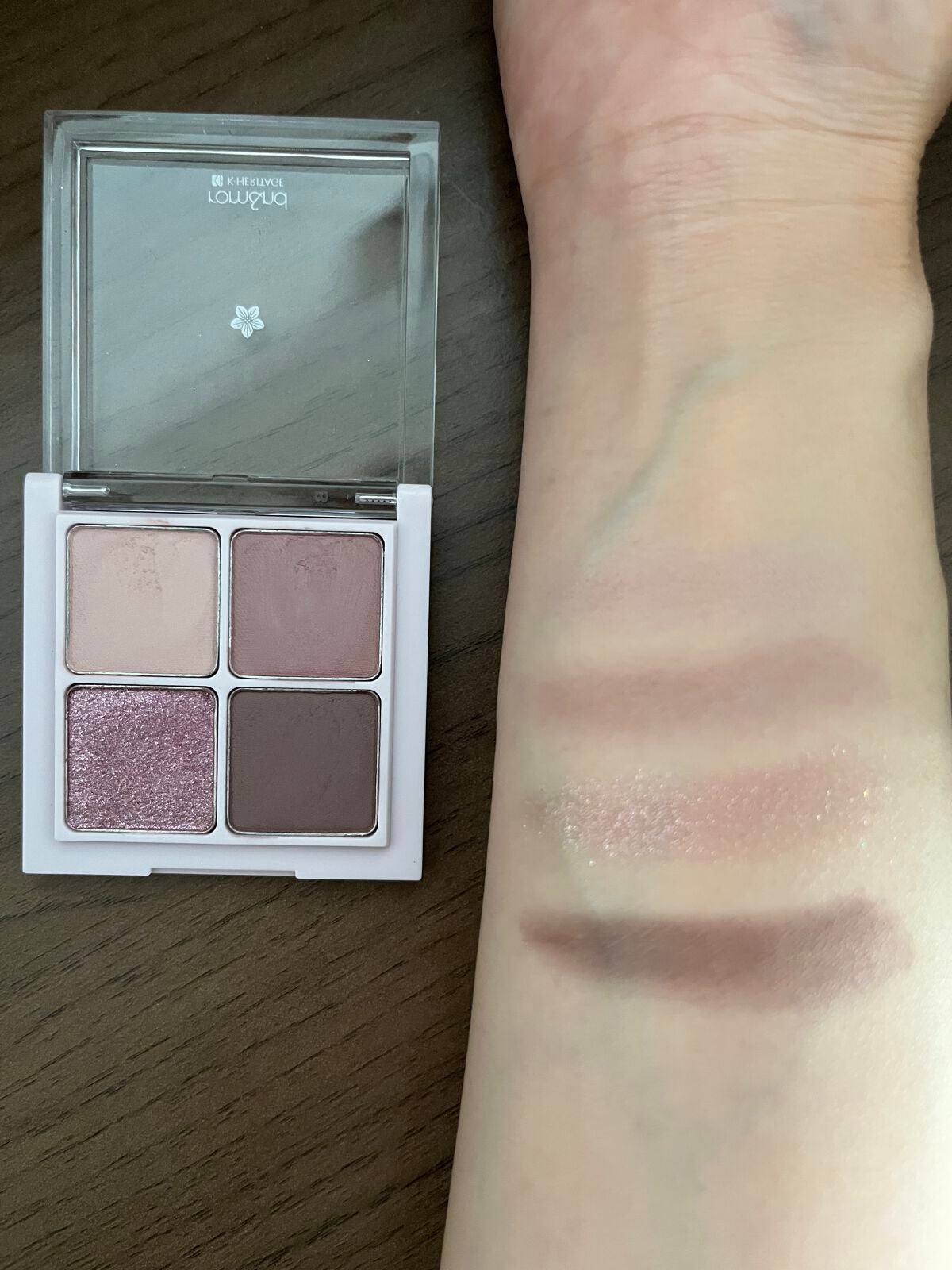 ベターザンアイズ/rom&nd/アイシャドウパレットを使ったクチコミ(4枚目)