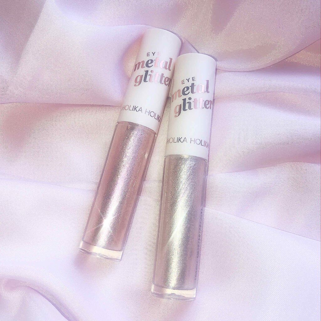 アイメタルグリッター/HOLIKA HOLIKA/グリッターを使ったクチコミ（1枚目）