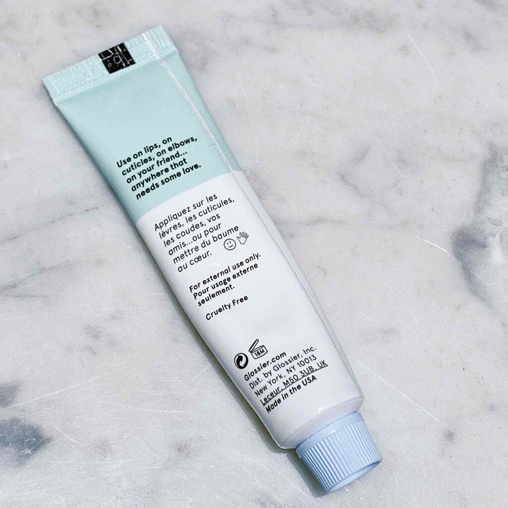 Balm Dotcom/Glossier./リップバームを使ったクチコミ（2枚目）