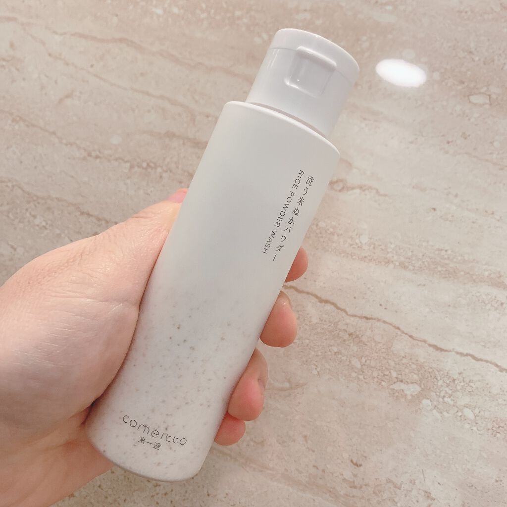 洗う米ぬかパウダー/米一途/洗顔パウダーを使ったクチコミ(2枚目)