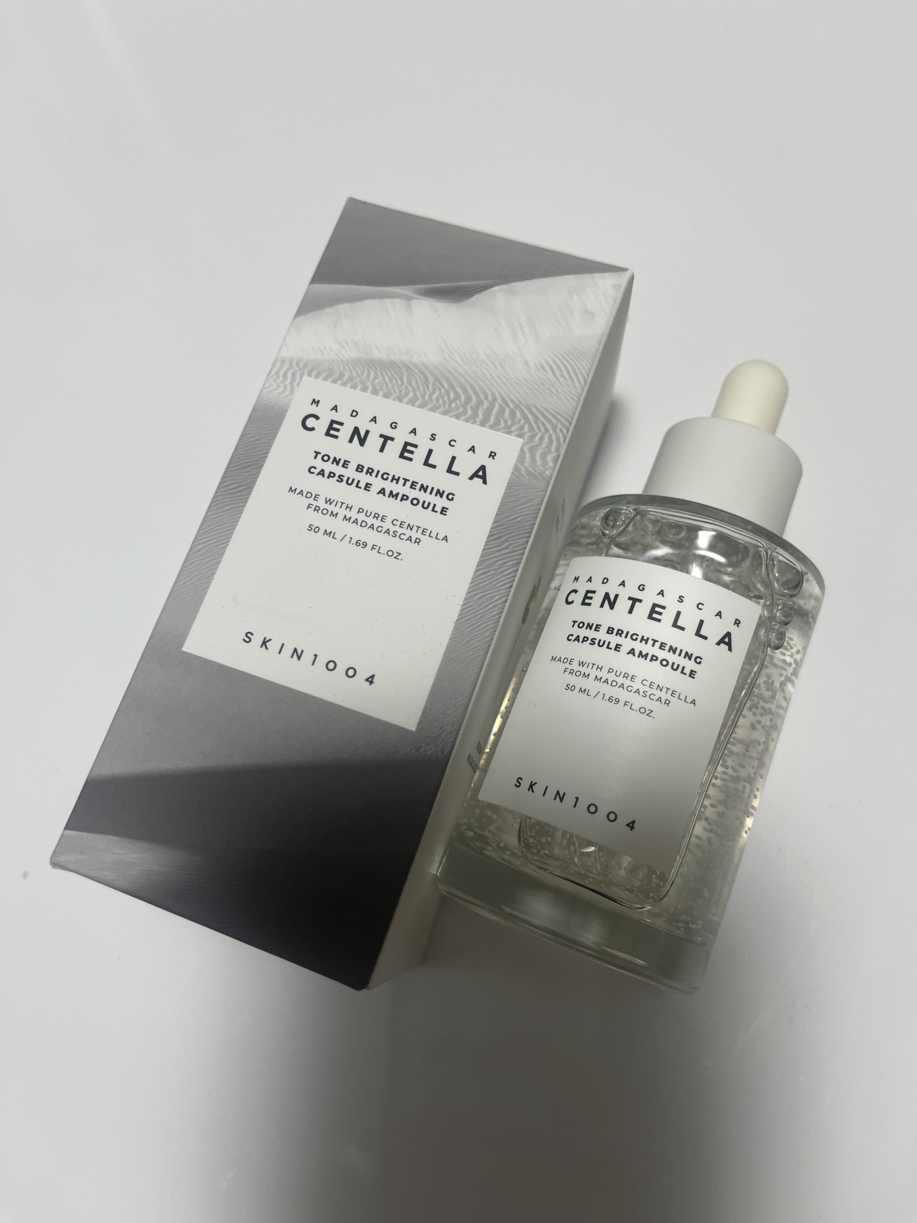 トーンブライトニング カプセルアンプル/SKIN1004/美容液を使ったクチコミ（1枚目）