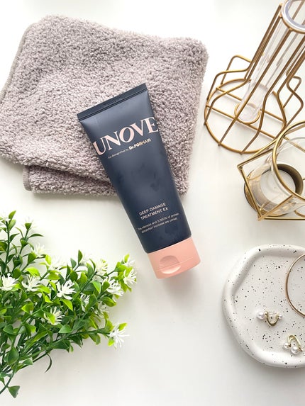 ディープダメージトリートメントEX/UNOVE/洗い流すヘアトリートメントを使ったクチコミ(3枚目)