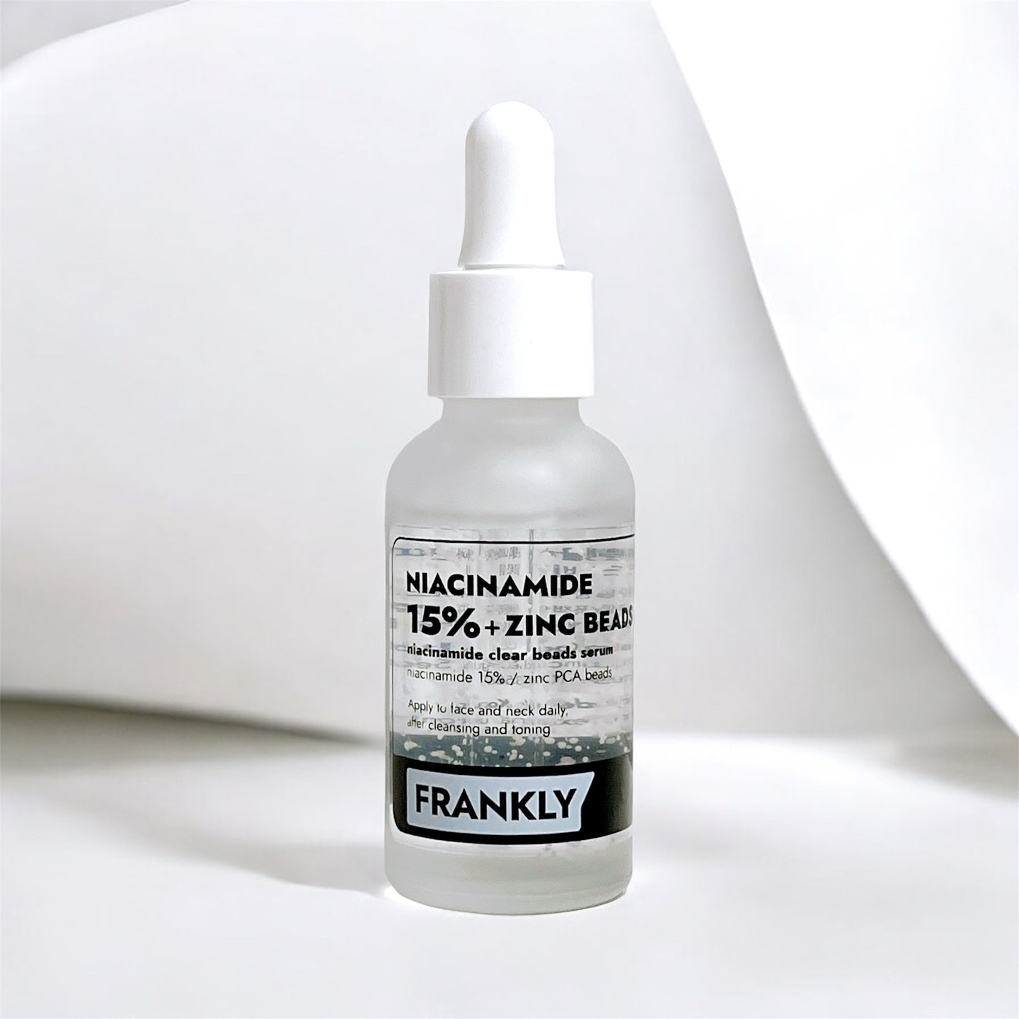 ナイアシンジンクビーズセラム/Frankly/美容液を使ったクチコミ（2枚目）