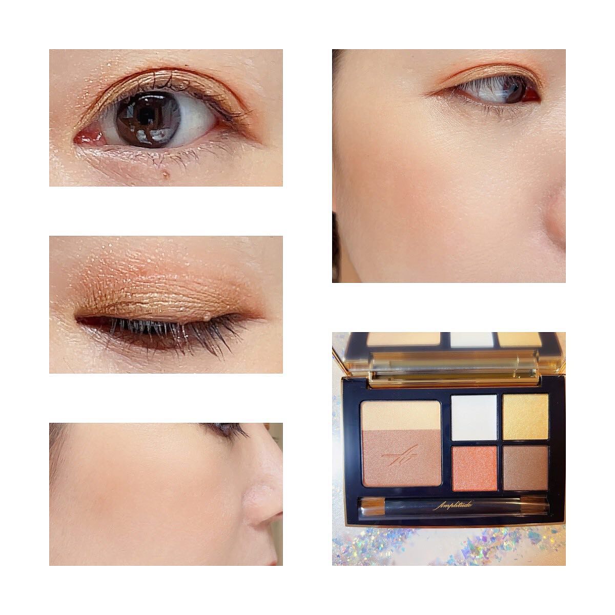 コンスピキュアス アイ&チークカラーパレット リミテッドコレクション c/Amplitude/アイシャドウパレットを使ったクチコミ(3枚目)