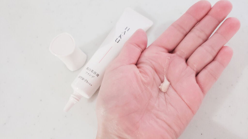 薬用 美白美容液ファンデ/HAKU/クリーム・エマルジョンファンデーションを使ったクチコミ(3枚目)