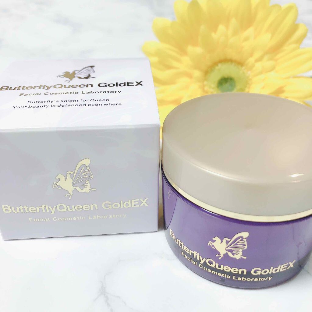 バタフライクイーン ゴールドエクストラ/フェイシャルコスメティック研究所/オールインワン化粧品を使ったクチコミ(2枚目)