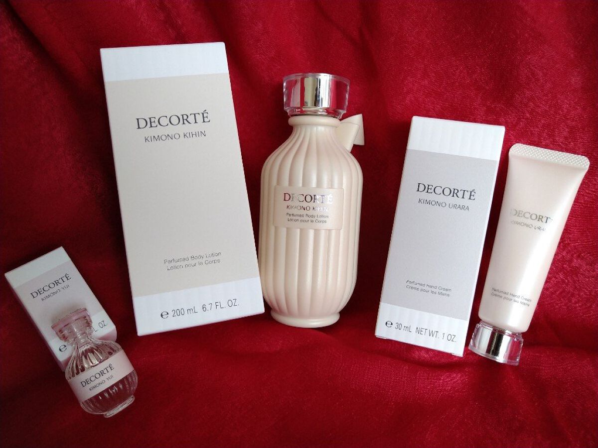 キモノ　ユイ　オードトワレ 限定ミニボトル/DECORTÉ/香水(レディース)を使ったクチコミ（2枚目）