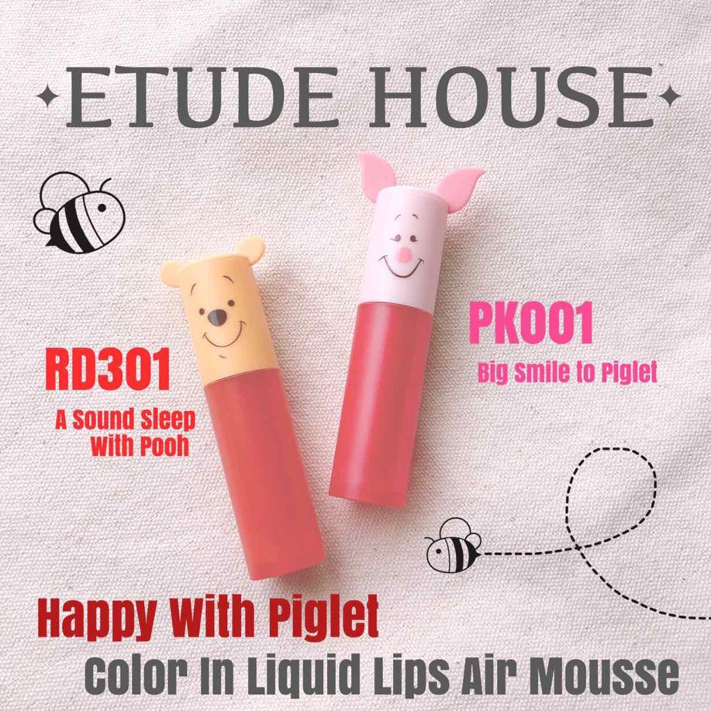 カラーインリキッドリップエアームース/ETUDE/口紅を使ったクチコミ(1枚目)