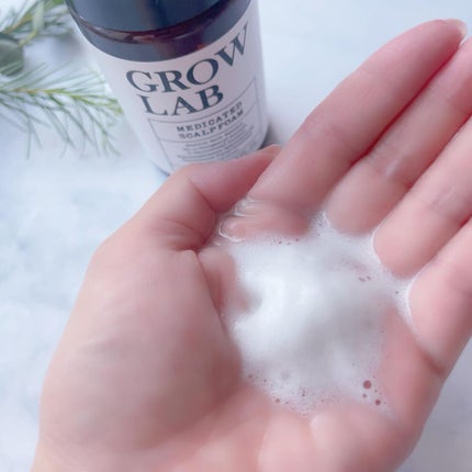 メディケイテッドスカルプフォーム/GROW LAB/頭皮ローションを使ったクチコミ(4枚目)