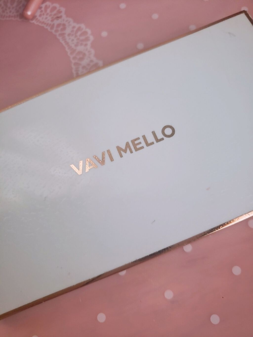 バレンタインボックス/VAVI MELLO/アイシャドウパレットを使ったクチコミ(1枚目)