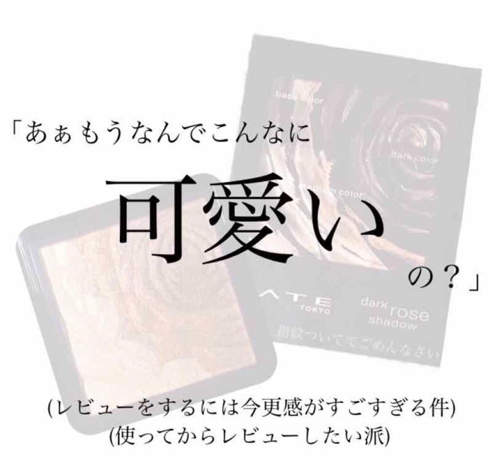 ダークローズシャドウ/KATE/アイシャドウパレットを使ったクチコミ（1枚目）