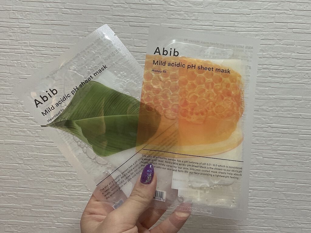 弱酸性pHシートマスク ドクダミフィット/Abib /シートマスク・パックを使ったクチコミ（1枚目）