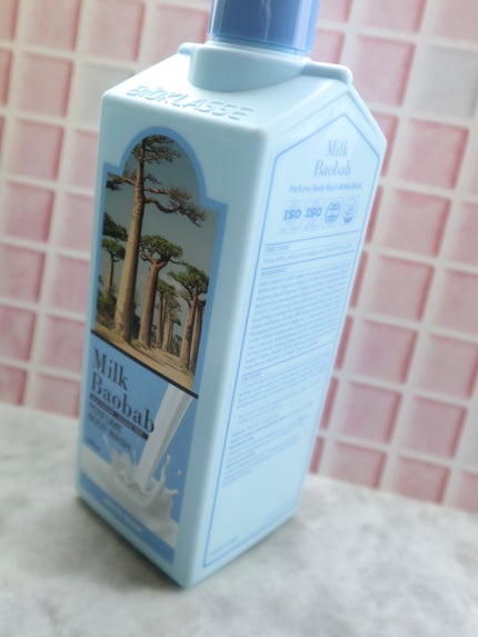 ミルクバオバブ パフュームボディウォッシュ ホワイトムスク/ミルクバオバブ/ボディソープを使ったクチコミ(4枚目)