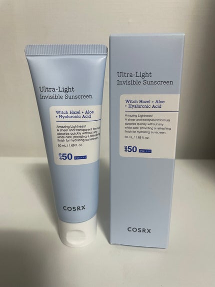 ウルトラライト透明UVクリーム/COSRX/日焼け止めクリームを使ったクチコミ(2枚目)