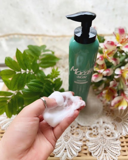 吸着スパークリングシャンプー /MoccHi SKIN/市販シャンプーを使ったクチコミ(4枚目)