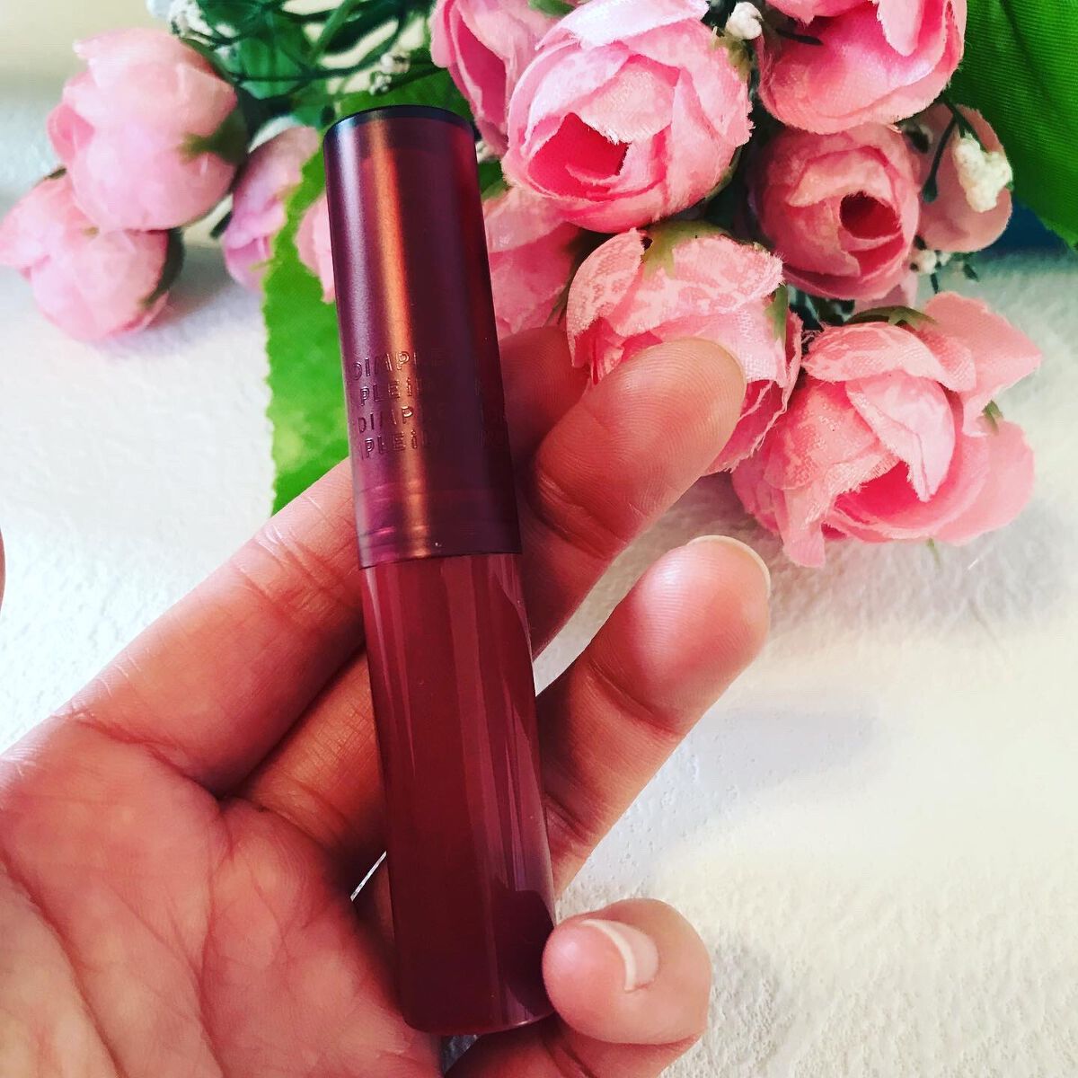 えり on LIPS 「たったひと塗りで‟自分色”を叶える。高発色ティントリップ💕「i..」(2枚目)