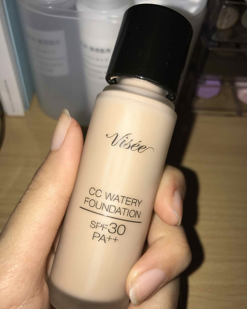リシェ CC ウォータリー ファンデーション/Visée/CCクリームを使ったクチコミ（2枚目）