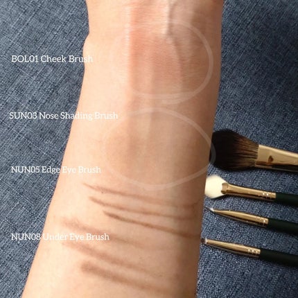 okhee Under Eye Brush(NUN08)/SOOA DOR/メイクブラシを使ったクチコミ(8枚目)