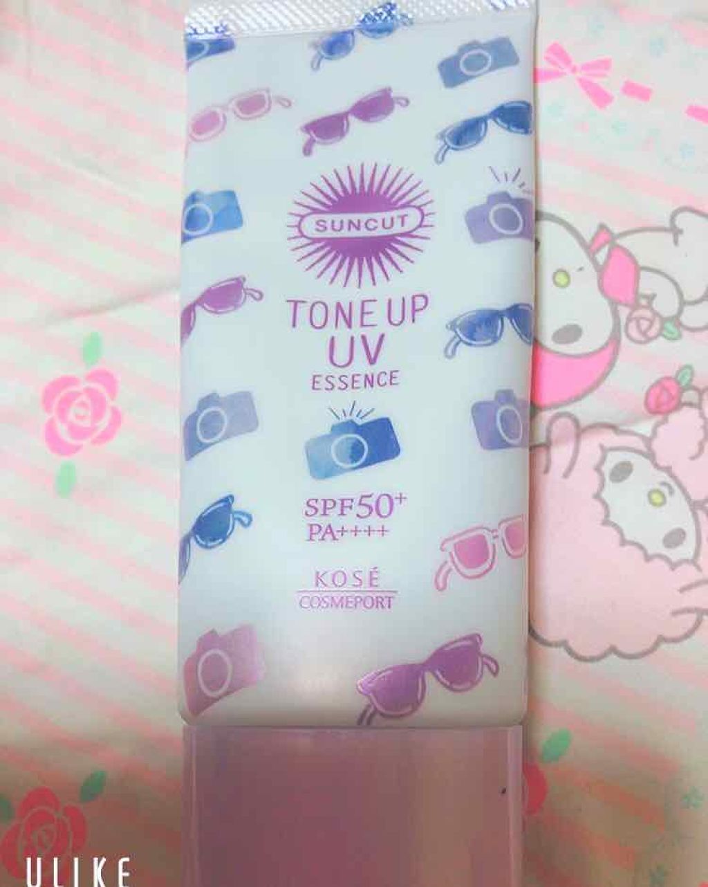 トーンアップUV エッセンス/サンカット®/日焼け止めローションを使ったクチコミ(1枚目)