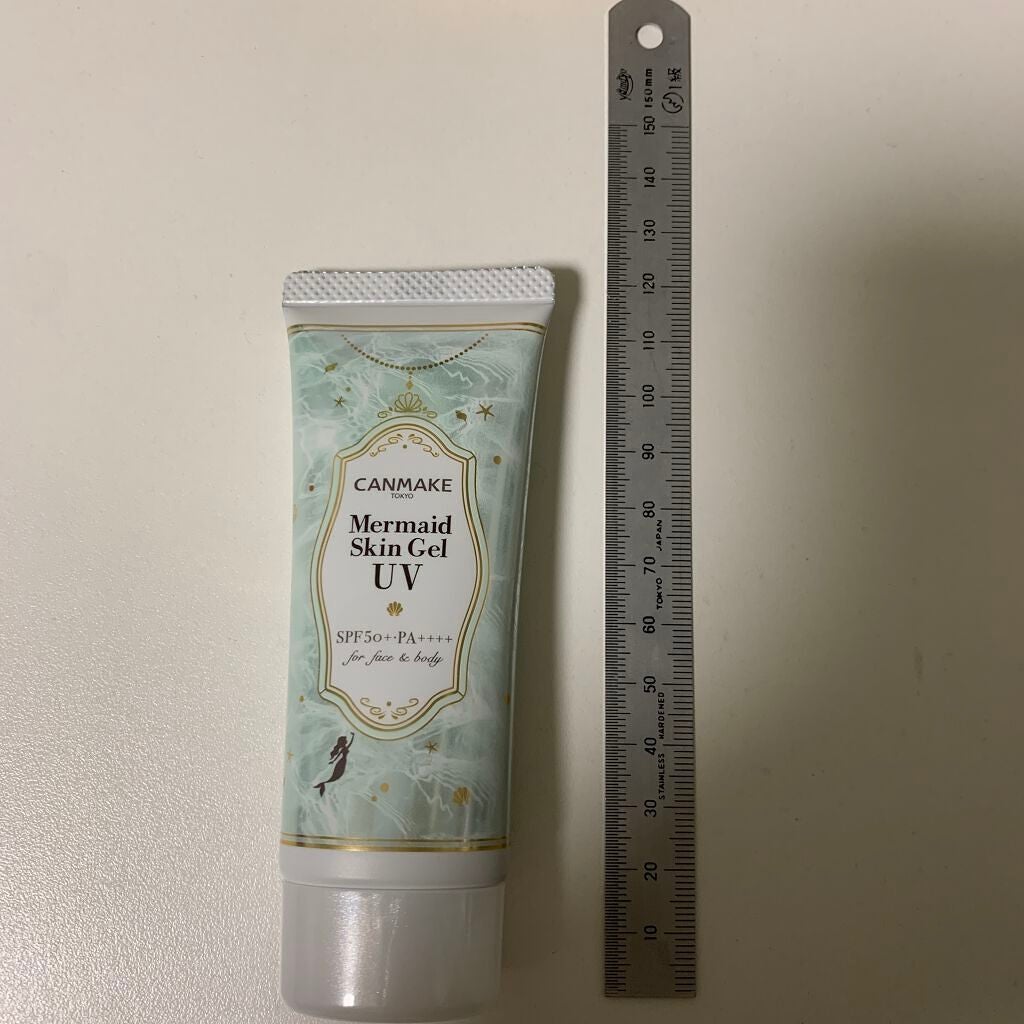 マーメイドスキンジェルUV/キャンメイク/日焼け止めジェルを使ったクチコミ(8枚目)