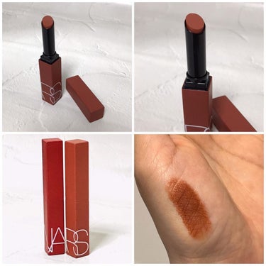 パワーマット リップスティック 101 ソフトブラウンピンク/NARS/口紅を使ったクチコミ（2枚目）