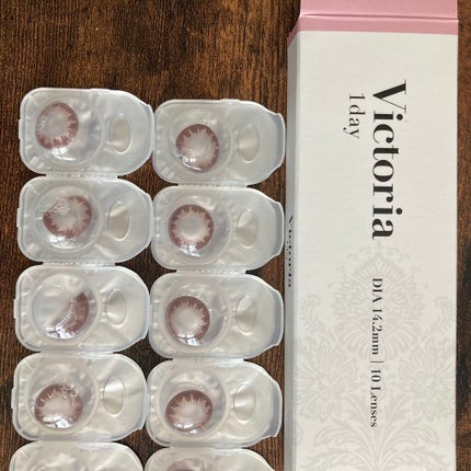 Victoria(ヴィクトリア)1day/Victoria/ワンデー(1DAY)カラコンを使ったクチコミ(3枚目)