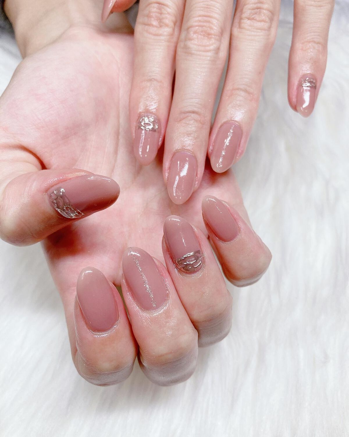 ミラーマットコート/TOY's × INITY/ジェルネイルを使ったクチコミ（3枚目）