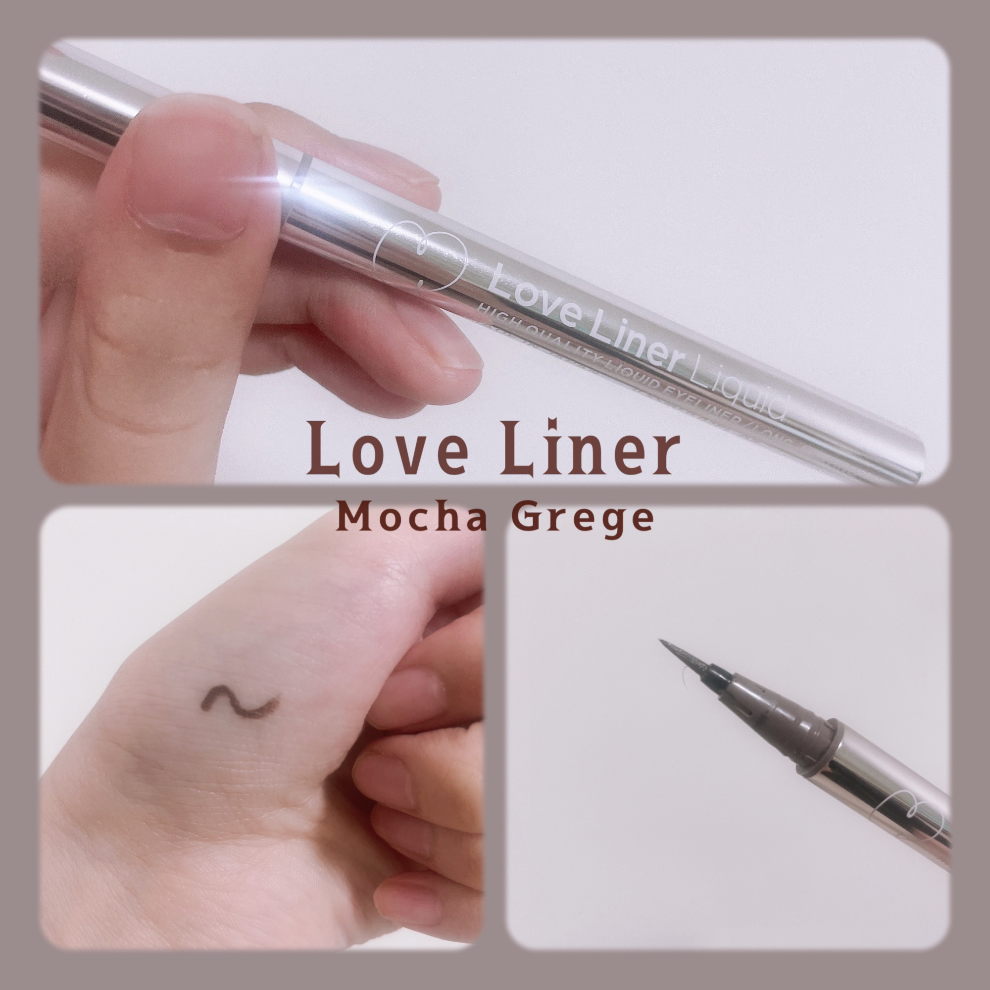 リキッドアイライナーR4/ラブ・ライナー/リキッドアイライナーを使ったクチコミ（1枚目）