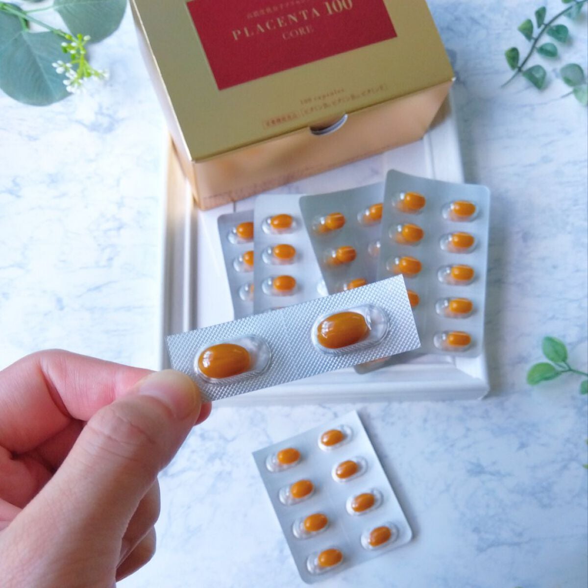 プラセンタ100 コアスタートパック サプリメント/ステファニー/美容サプリメントを使ったクチコミ(4枚目)