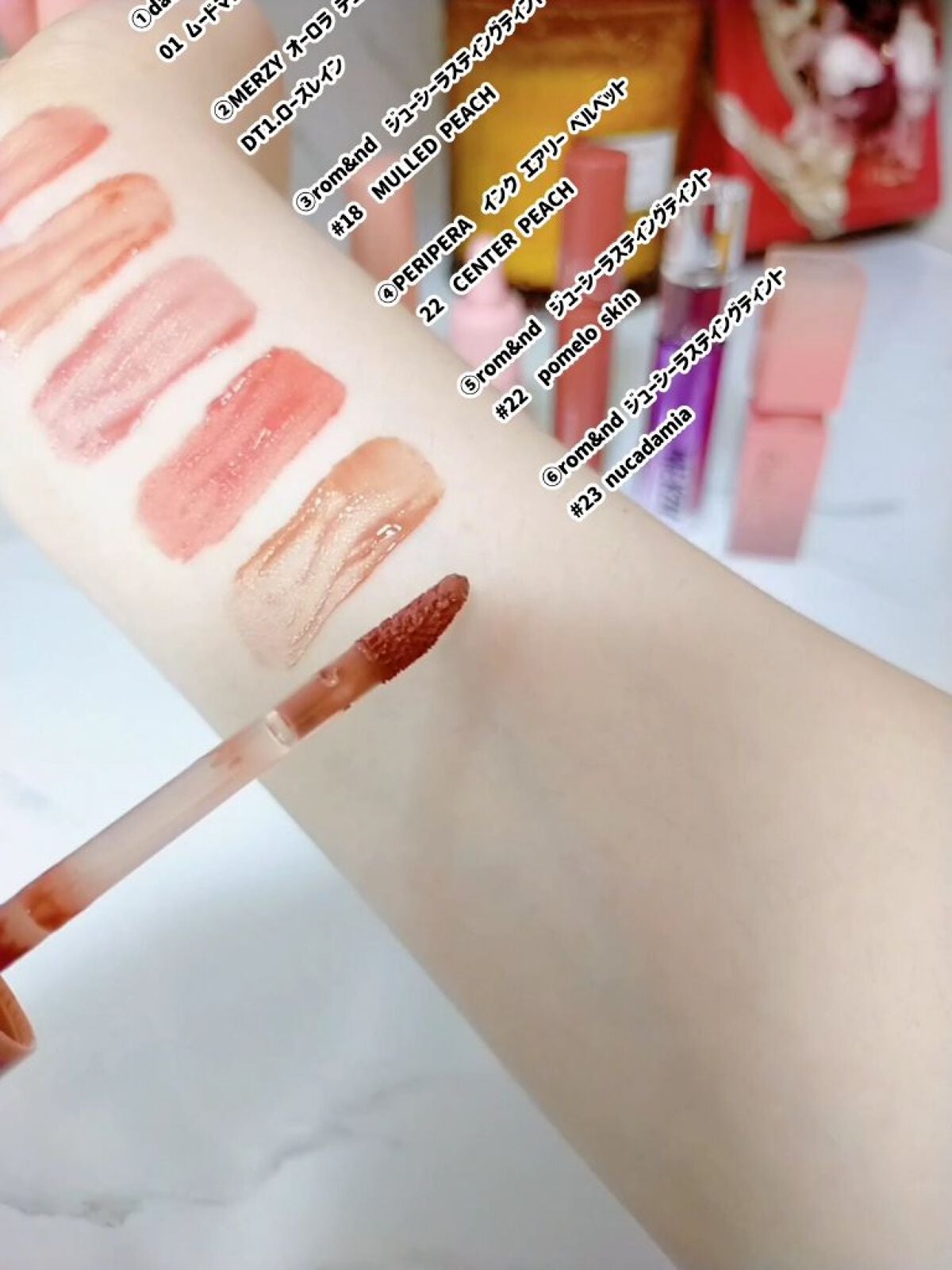 ステイオンバームルージュ/キャンメイク/口紅を使ったクチコミ(6枚目)