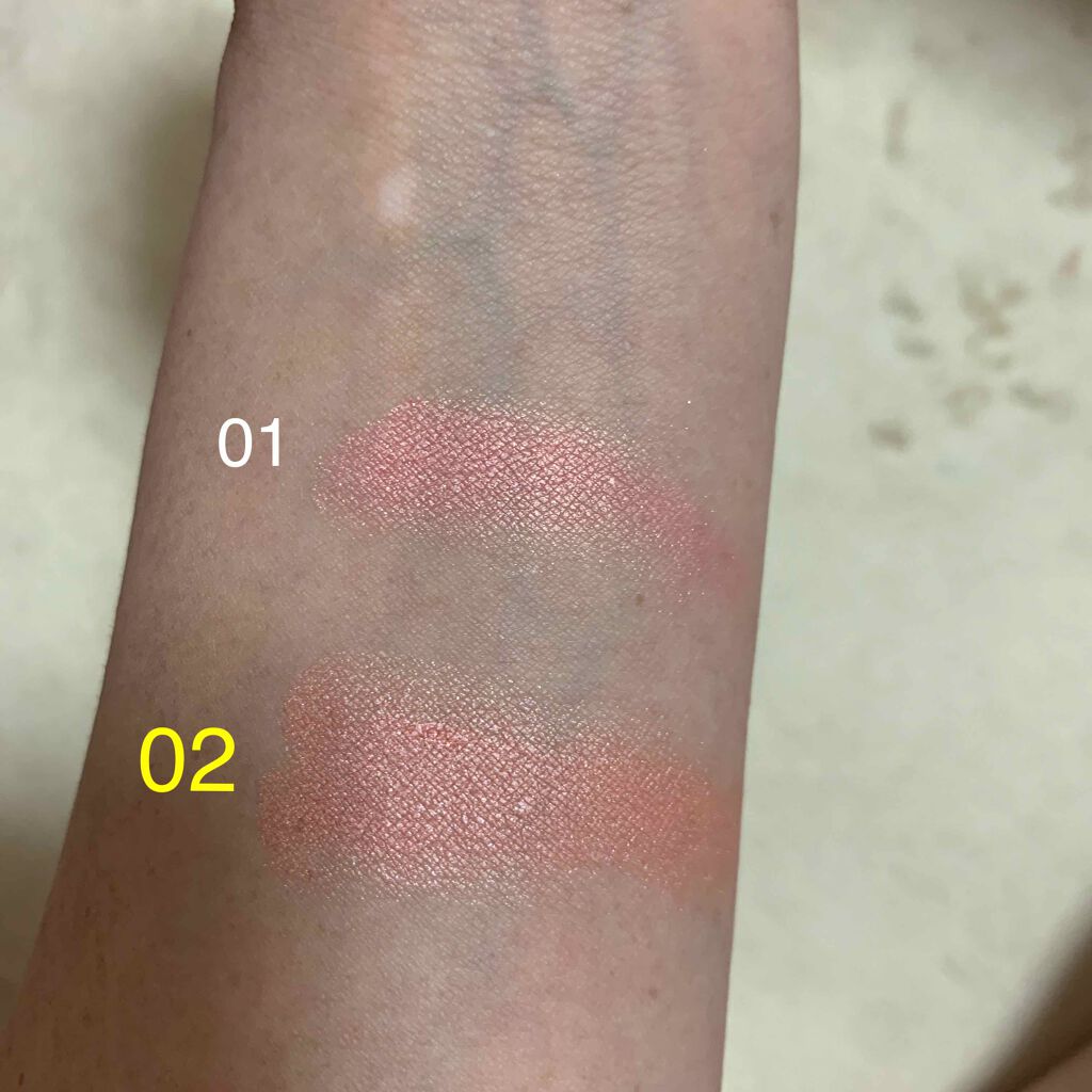 パールグロウチーク/CEZANNE/パウダーチークを使ったクチコミ(2枚目)