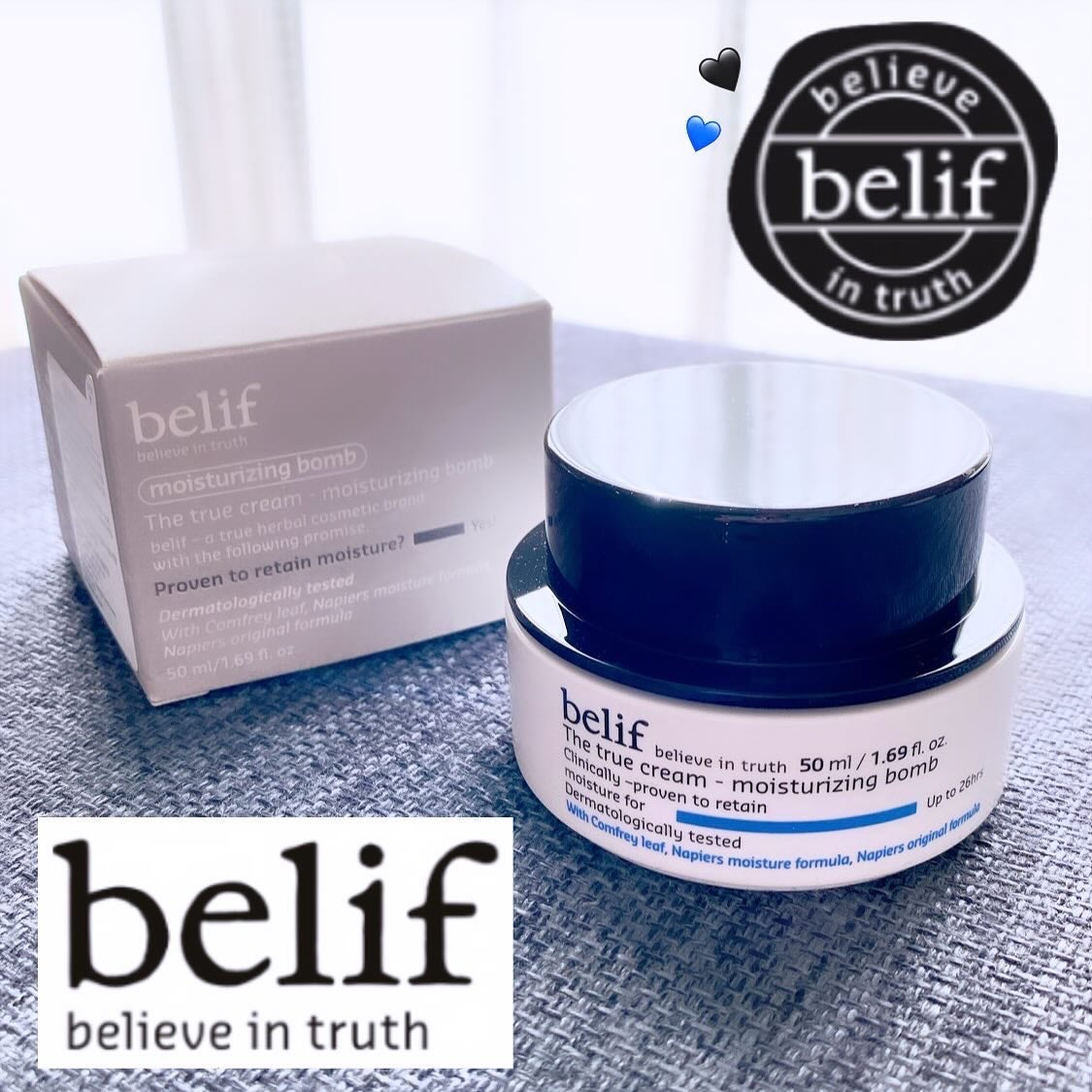 ザトゥルークリームモイスチャライジングバーム/belif/フェイスクリームを使ったクチコミ(1枚目)