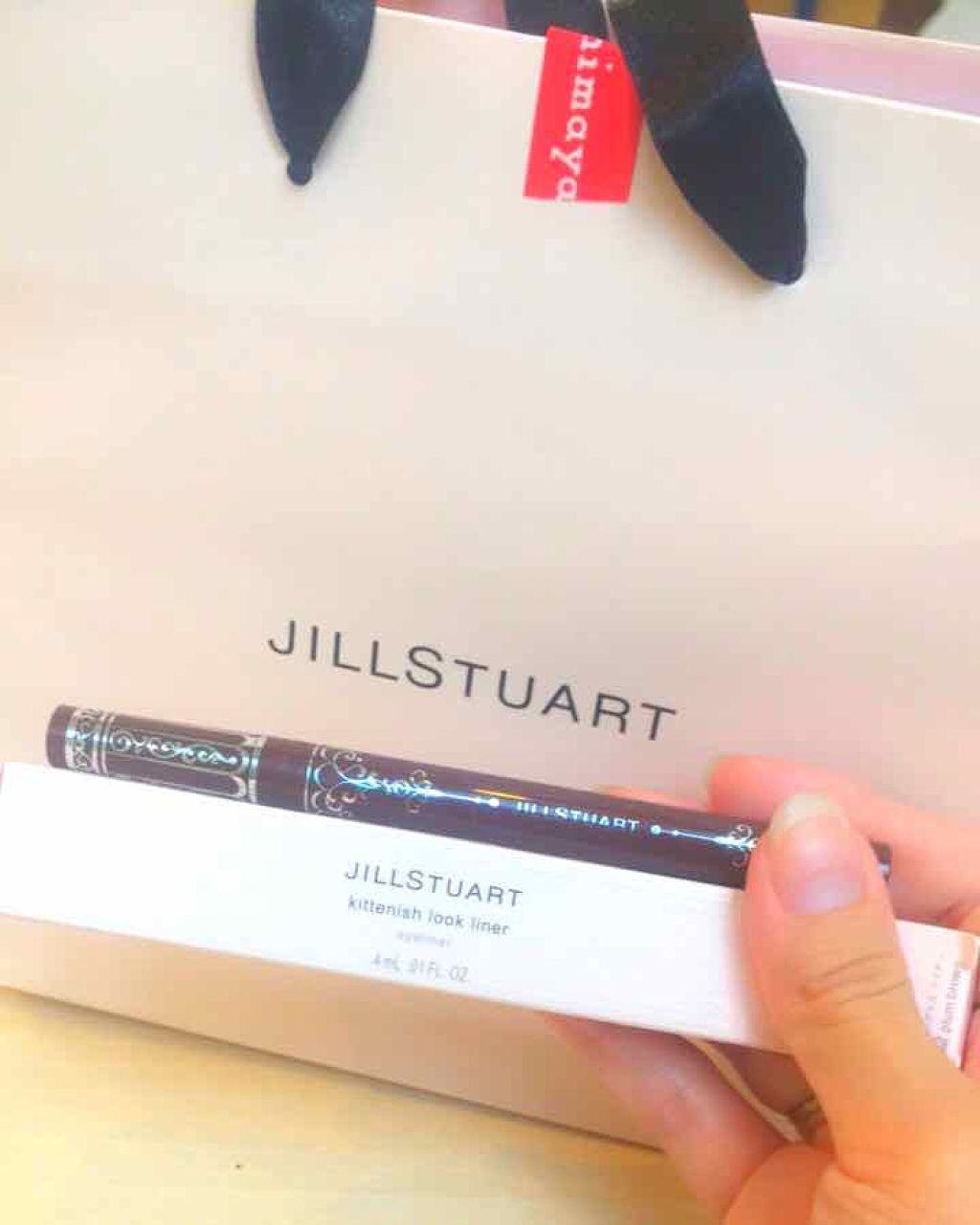 キトゥンアイズ ライナー/JILL STUART/リキッドアイライナーを使ったクチコミ（1枚目）