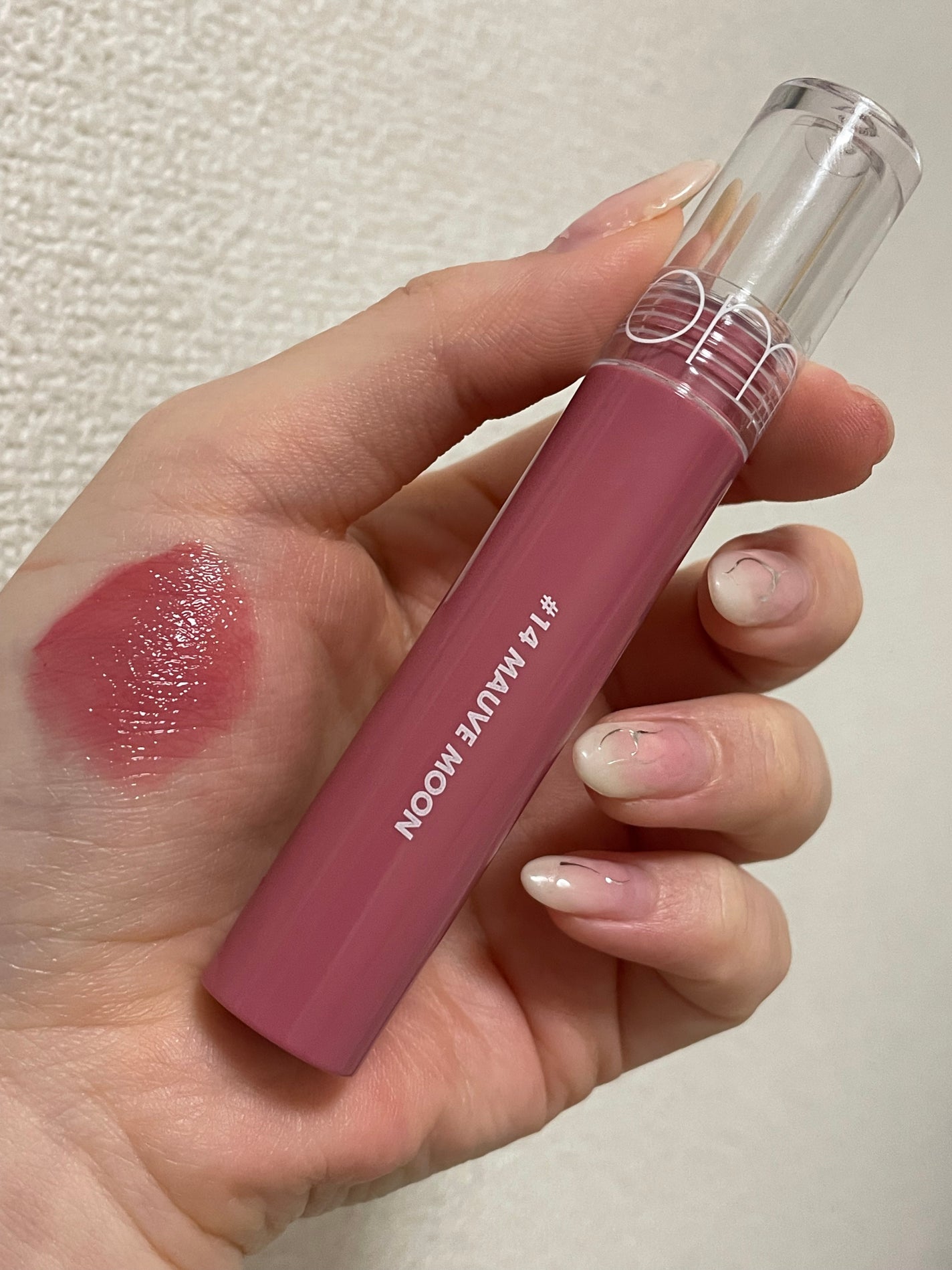 グラスティングウォーターティント/rom&nd/リップティントを使ったクチコミ(5枚目)