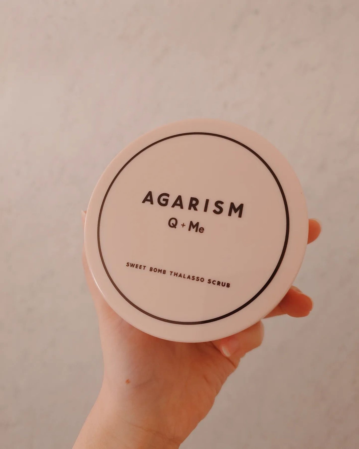 Q+Me スウィート ボム タラソ スクラブ/AGARISM/バスト・ヒップケアを使ったクチコミ(5枚目)