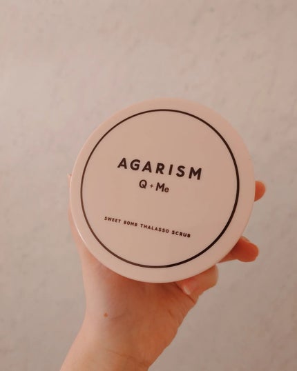 Q+Me スウィート ボム タラソ スクラブ/AGARISM/バスト・ヒップケアを使ったクチコミ(5枚目)