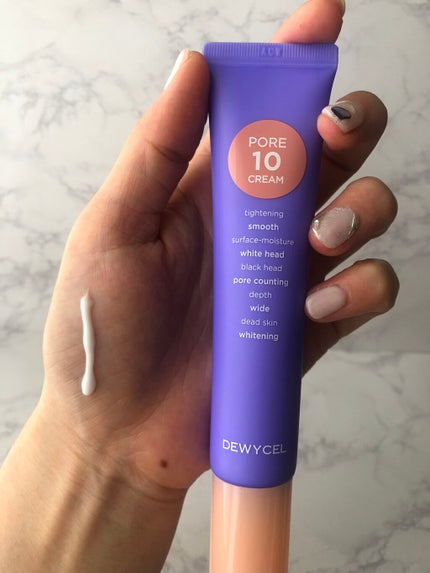 ポアーテンクリーム/DEWYCEL/化粧下地を使ったクチコミ(2枚目)