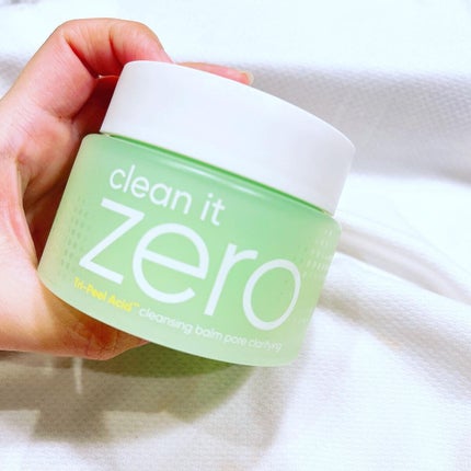 クリーンイットゼロ クレンジングバーム ポアクラリファイング/BANILA CO/クレンジングバームを使ったクチコミ(2枚目)