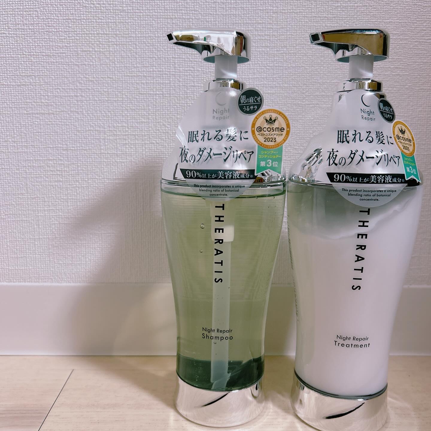 THERATIS by mixim ナイトリペア シャンプー&トリートメント/THERATIS/市販シャンプーを使ったクチコミ（2枚目）