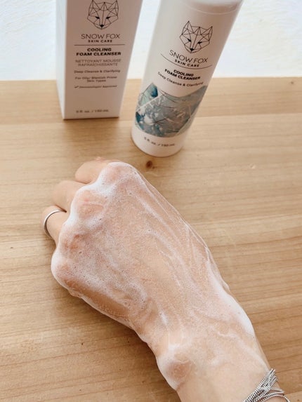 クーリング フォーム クレンザー/SNOW FOX SKINCARE/洗顔フォームを使ったクチコミ(6枚目)